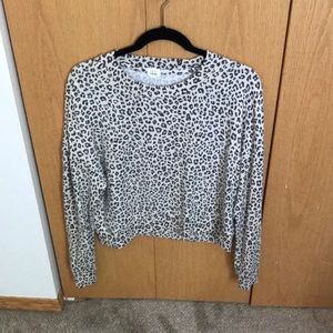 Garage leopard print sweater
